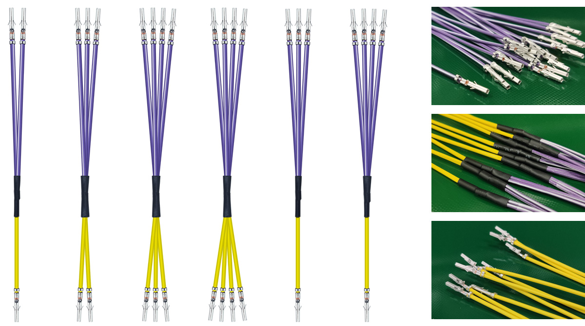 全自動(dòng)合壓并接端子機(jī)