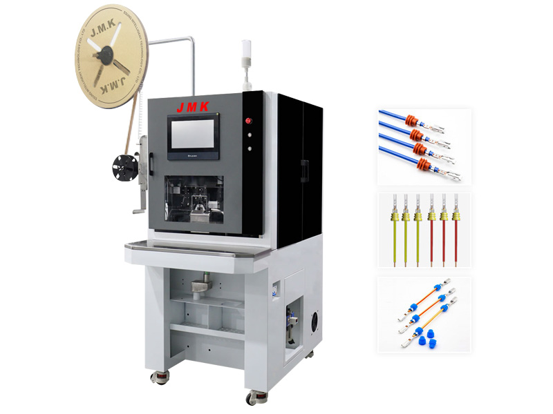 JM-55A 半自動穿防水栓剝皮打端子機